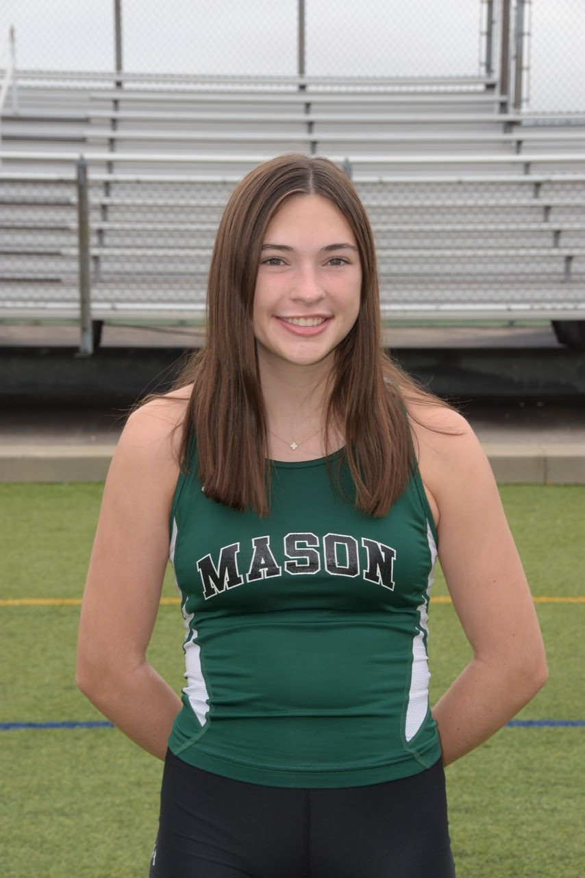 Addison is a junior on the Mason Girls CC Team.